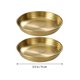 thumbnail image 2 of IDEANATEGRATE 2Ud Sauce Dish De Acero Inoxidable Dorado Para Casa Con Portátil Y Multifuncional, 2 of 8
