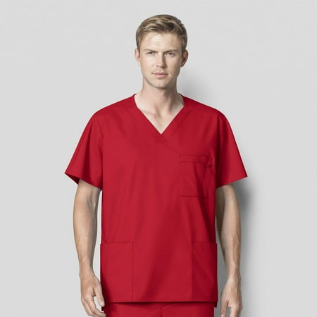

WonderWink WonderWORK 103-Men s V-Neck Scrub Top