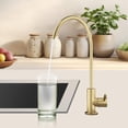 thumbnail image 3 of AULEEND Brass Reverse Osmosis Faucet, Sink Water Filter System, Suitable for Most Reverse Osmosis or Water Filtration Systems, Kitchen bar Sink Drink, 3 of 7
