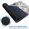 thumbnail image 6 of Long Mouse Pads for Desk,Pioneer Flower Floral Print Pattern Desk Mats on Top Of Desks, Desk Mouse Pad Extra Large with 3mm Non-Slip Base and Stitched Edge for Gaming,Office,Work,Home 47.3"x23.6", 6 of 6