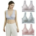 thumbnail image 6 of Spdoo Women Bra Nursing Vest Cotton Elastic Motherhoods Maternity Bra M One Size, 6 of 6