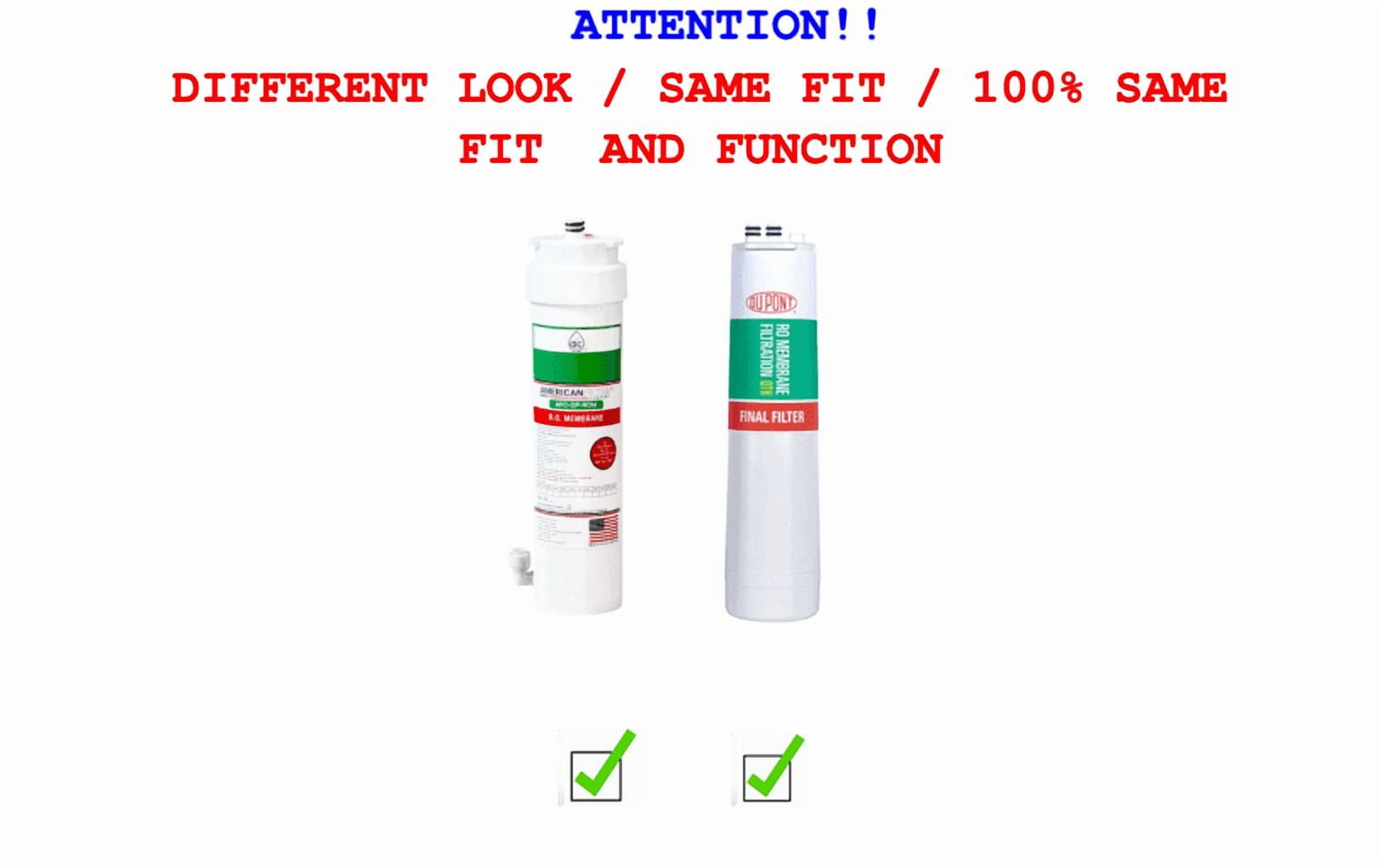 AFC® #AFC-DP-CB1, Compatible with Dupont® WFUSF-201 water filter cartridge - 2 Filters
