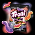 thumbnail image 4 of Trolli Sour Duo Crawlers Gummy Candy – 12 Count Pack – 4.25 oz Bags Each – Soft Side & Gummi Side Sour Fruit Worm Gummies Bulk Share Size, 4 of 5