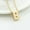 Gold B, variant on Latrodar Fashion Women Gift 26 English Letter Name Chain Pendant Necklaces Jewelry Gold