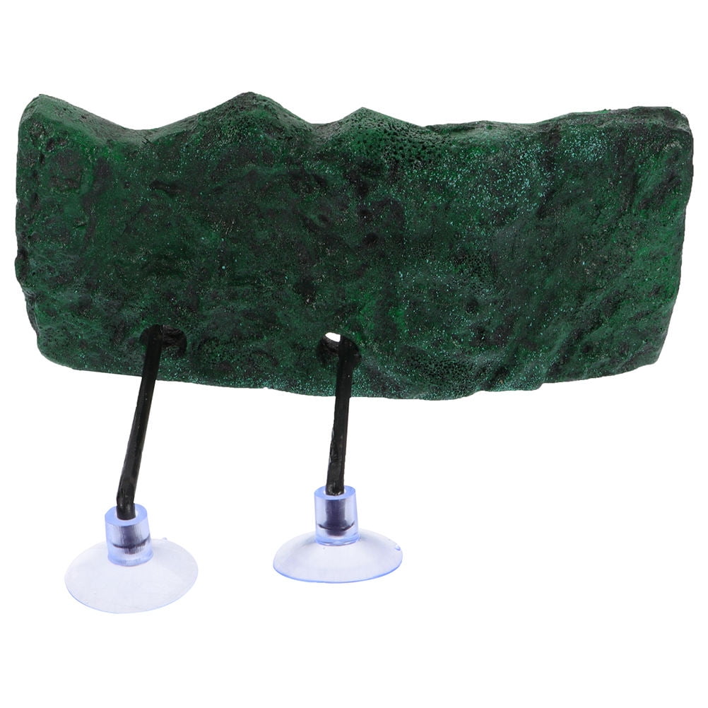Amosfun Green Foam Turtle Basking Platform with Multifunctional Reptile Climbing Decor for Aquatic Pets