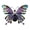 Multi-color, variant on Toyvian Vibrant Crystal Butterfly Brooch Pin, Decorative Accessory for Backpacks, Shawls, Hats, Jackets and Clothing