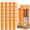 Orange, variant on Makerflo 20 oz Skinny Pink Powder Coated Tumbler with MakerTwist™ Twist-On Handle, Pack of 25, Double Wall Vacuum Insulated Customizable Blank Tumbler for Laser Engraving, UV DTF, and Epoxy