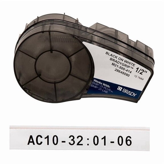 Brady Tag Label, White, Polyester M21-500-414