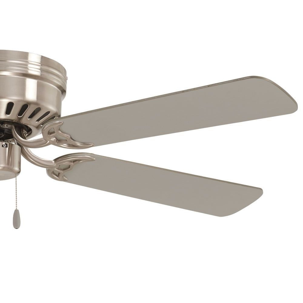 Flush Mount Ceiling Fan In Traditional Style 8.75 Inches Tall By 52 Inches Wide Minka Aire Fans F565-Bn