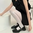 thumbnail image 3 of Yokua Women's Soft Stretch Semi Opaque Solid Colored Footed Pantyhose Tights, 3 of 21