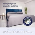 thumbnail image 5 of Genuine 100% Organic Bamboo Viscose Fitted Sheet Only with Extra Deep Pocket, King Size, Cooling & Breathable, Double Stitching Bedding Sheet (King, Iced Latte), 5 of 6