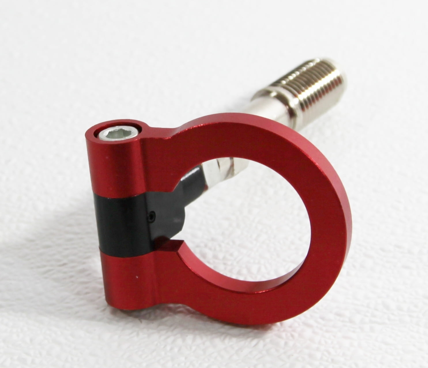 Front Screw on Aluminum Tow Hook for 20052008 Nissan 350Z RED 22MM Front Screw on Aluminum Tow