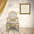 thumbnail image 3 of Vess, June Erica 12x12 Gold Ornate Wood Framed with Double Matting Museum Art Print Titled - Parchment Prose V, 3 of 4
