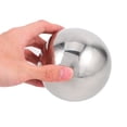 thumbnail image 2 of Raindrops Stainless Steel Post Ball Topper for Fence Gate 1 Set Mirror Finish Protective Decorative Garden Fence Topper, 2 of 9