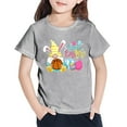 thumbnail image 2 of EnJoCho Child Tops 1 to 10 Years Toddler Kids Baby Girl's Rabbit Tee Outfits Baby Bunny Tshirt Easter Clothes Princess Vest Shirt Tops, 2 of 6