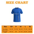thumbnail image 2 of Zfeel Kids Breathable Moisture-Wicking T-Shirt, Comfortable Short Sleeve Casual Tee, Royal, XL, 2 of 6