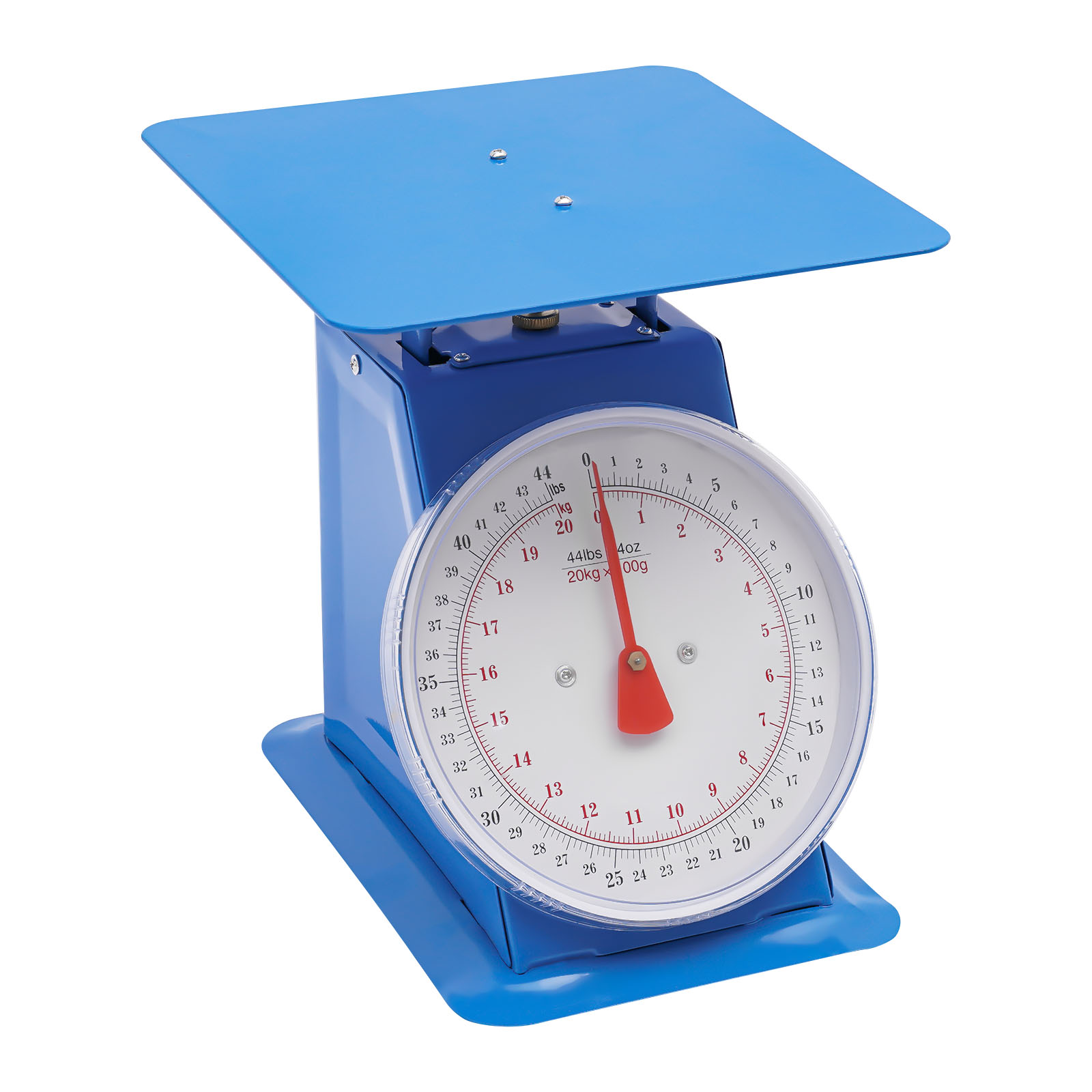 Modern Blue Industrial Dial Scale, Heavy Duty Portion-Control Mechanical Scale, Mechanical Dial Scale