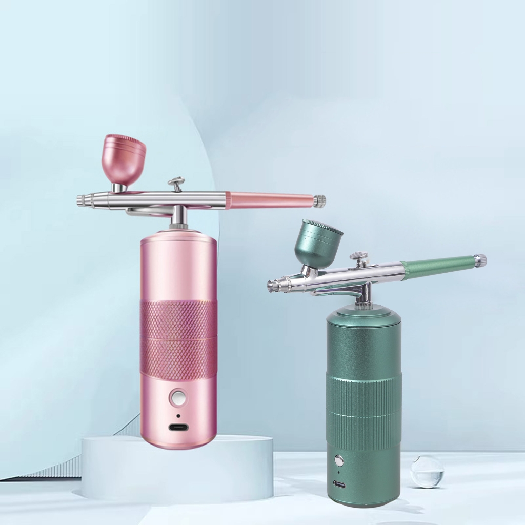 Injector Air Compressor Kit Air Brush Paint Guns Airbrush Rechargeable For Nail Art Craft Cake Fog Sprayer