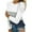 Navy, variant on WREESH Womens Fashion T-Shirts Color Block Casual Round-Neck Lace Hollow Out Long Sleeve Pullover Slimming Blouse T-Shirt Tops Blue