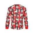 thumbnail image 4 of DuAnyozu Christmas Family Pajamas Matching Sets Christmas Sleepwear Pjs Outfit for Family Christmas Holiday, 4 of 7