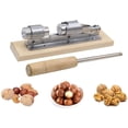thumbnail image 3 of Cascanueces manual, Cascanueces de Navidad, Abridor de nueces de cocina, Cascanueces de madera, Cascanueces, Máquina de cascanueces, Utilizado para avellanas, almendras, nueces de Brasil u otras nueces, 3 of 8