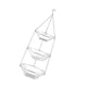 thumbnail image 1 of Cesta colgando de frutas de 3 niveles Canasta de vegetales fáciles de eliminar la cesta de almacenamiento de frutas de la fruta de metal para la cocin, 1 of 9