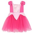 thumbnail image 2 of Beilxfa Princess Fancy Tulle Dress For Toddler Girls Bubble Sleeve Tutu Dress Birthday Halloween Christmas Party Dresses 2-7Y, 2 of 7