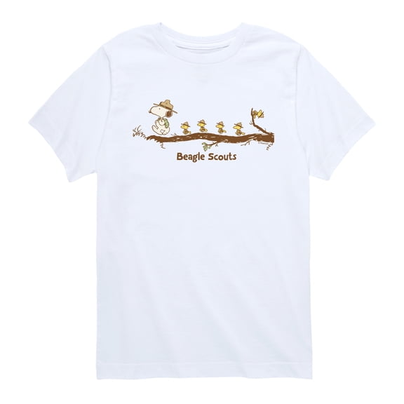Peanuts - Beagle Scouts Short Sleeve Graphic T-Shirt