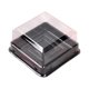 thumbnail image 1 of Caja de plástico multiusos para pastel de luna (50 unidades, 100 g), cuadrada, para festivales, s202412245376, 1 of 5