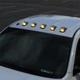 thumbnail image 5 of AKKON - For 5Pcs Ford F150 F250 F350 F450 F550 Superduty Pickup Clear Amber LED Roof Top Running Cab Lights, 5 of 7