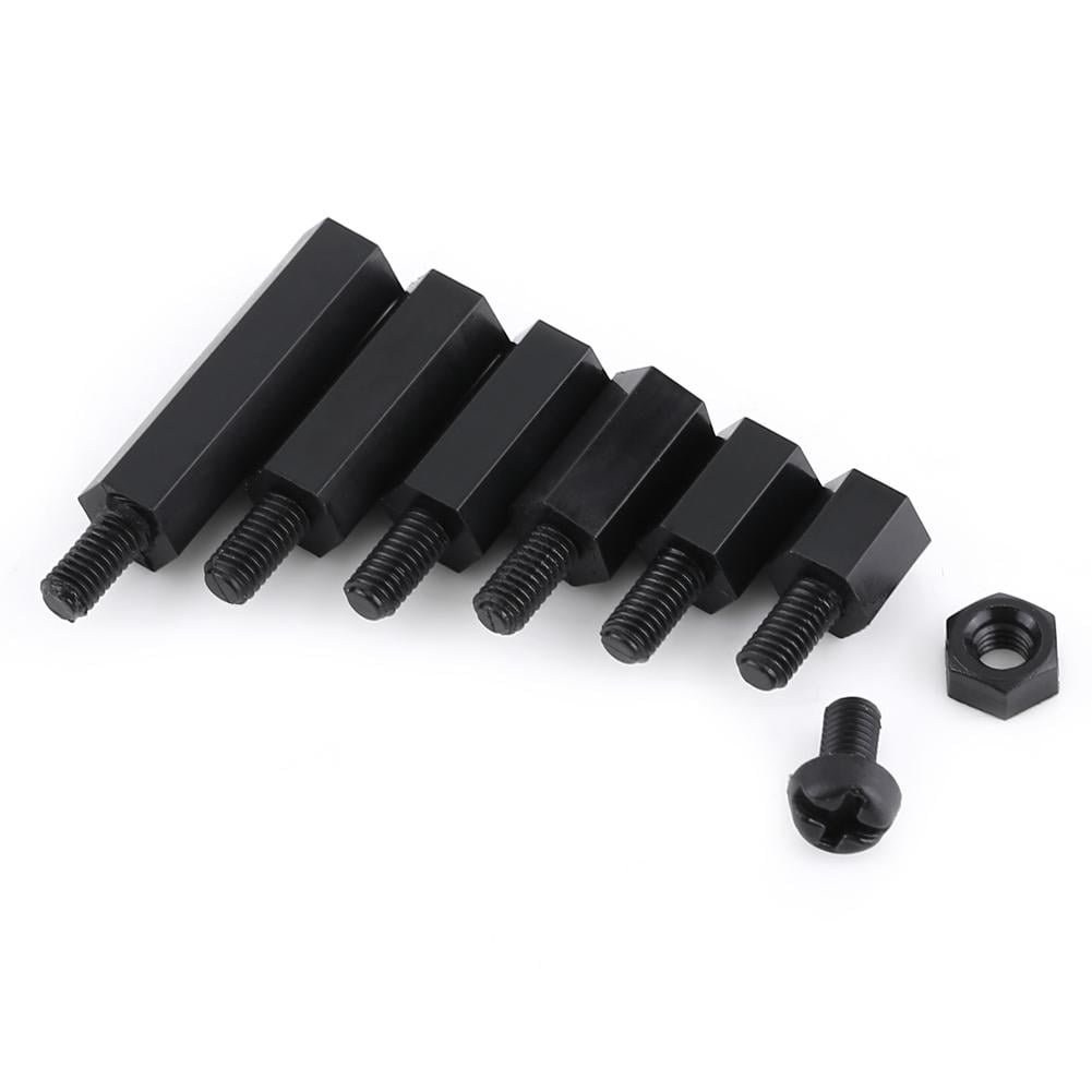 250Pcs M2 //M3 Hex Column Standoff Spacer Pillars Screws Nuts Assortment Kit with Storage Box M3 Male to Female