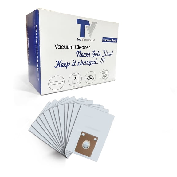 Replacement Part For Eureka Sanitaire Type V vacuum bags For Canister 52358, 576898, 52358A, 6865, 54923-10 Models 12PK # 154
