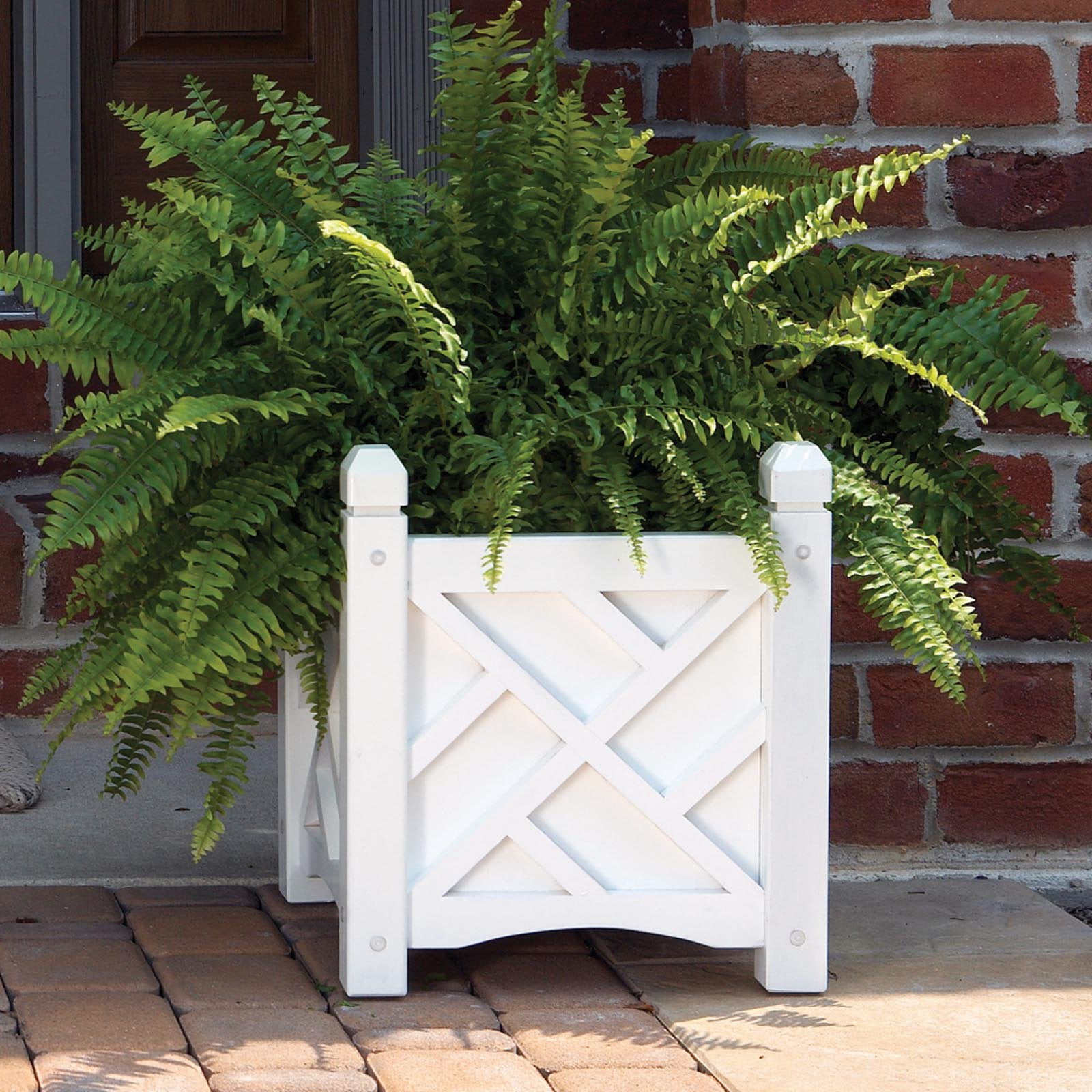 Solid Wood Chippendale Planter Box