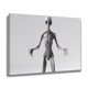 thumbnail image 2 of Póster en lienzo de criatura alienígena generada por IA, decoración de dormitorio, paisaje deportivo, decoración de oficina, regalo, estilo marco, 16 x 24 pulgadas (40 x 60 cm), 2 of 8