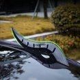 thumbnail image 4 of Car Roof Devil Horns Decoration Carbon Fiber Style Exterior Car Roof Sticker With Airflow Guide, 4 of 6