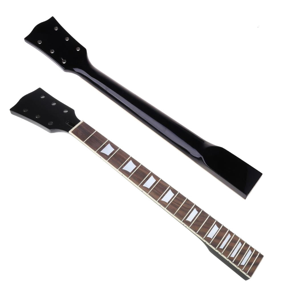 SDFGTstore 22 Frets Replacement Neck Fingerboard Maple Rosewood For Electric Guitar Part