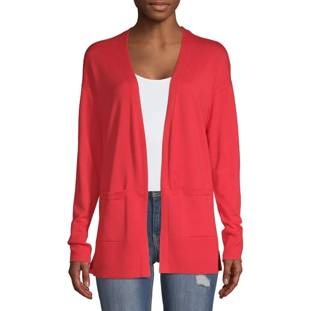 Time and Tru Women's Open Front Cardigan - .96