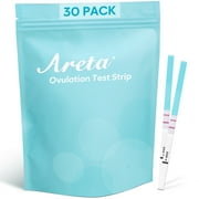 Areta Home Fertility Ovulation Test Refill Strips, 30 Count