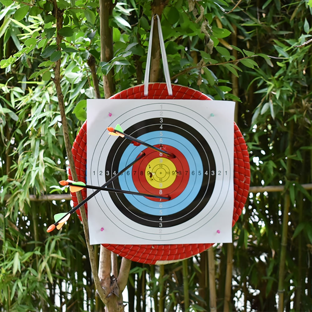 Runzkzy Bow and Arrow for Teens Beginner Archery Shooting Practice Compound Bow Training Set