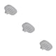 thumbnail image 3 of Matsuzay Jabonera de PP Jabón de succión de ducha para platos Jaboneras de baño - Jabón de succión para escurrir Jabonera gris Type1 NO1, 3 of 6