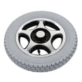 thumbnail image 2 of 320mm Wheelchair Tire PU Inflatable Wheel Alloy Steel Hub Disabled Vehicle Rear Tyre 4 Hole, 2 of 5