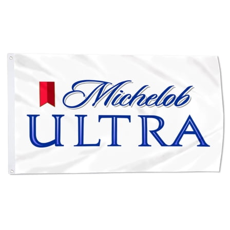 Yanbooch Michelob Ultra Flag banner with Grommets Man cave Decor 3x5Feet