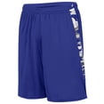 thumbnail image 2 of Augusta Sportswear Sports Teen Shorts Male Purple/Purple Mod L, 2 of 2