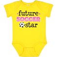 thumbnail image 3 of Inktastic Future Soccer Star Girls Girls Baby Bodysuit, 3 of 5