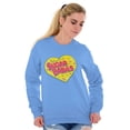 thumbnail image 4 of Cute Sugar Babies Chewy Caramel Candy Women Crewneck Sweatshirt Brisco Brands M, 4 of 6