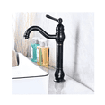 thumbnail image 3 of Grifo De Baño Monomando Llave Mezclador Cocina Lavamanos Belug Negro, 3 of 5