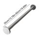 thumbnail image 4 of Lekihaqq Telescopic Curtain Rod Stainless Steel No Drilling Adjustable Shower Curtain Pole Easy Installation Black Beige White Gray Khaki Space Saving Clothes Drying Bathroom Home Organization, 4 of 7