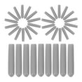 thumbnail image 6 of Milisten 100Pcs Grey Plastic Dishwasher Rack Prong End Caps for Rust Protection and Scratch Protection 1.2x0.2x0.2in, 6 of 8