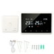 thumbnail image 1 of ME98 White Graffiti Wireless WIFI Controlador De Temperatura De Estufa Inteligente Montado En La Pared, Controlador De Temperatura De Calefacción Por Suelo Radiante De Agua, Control Remoto Móvil 230V, 1 of 8