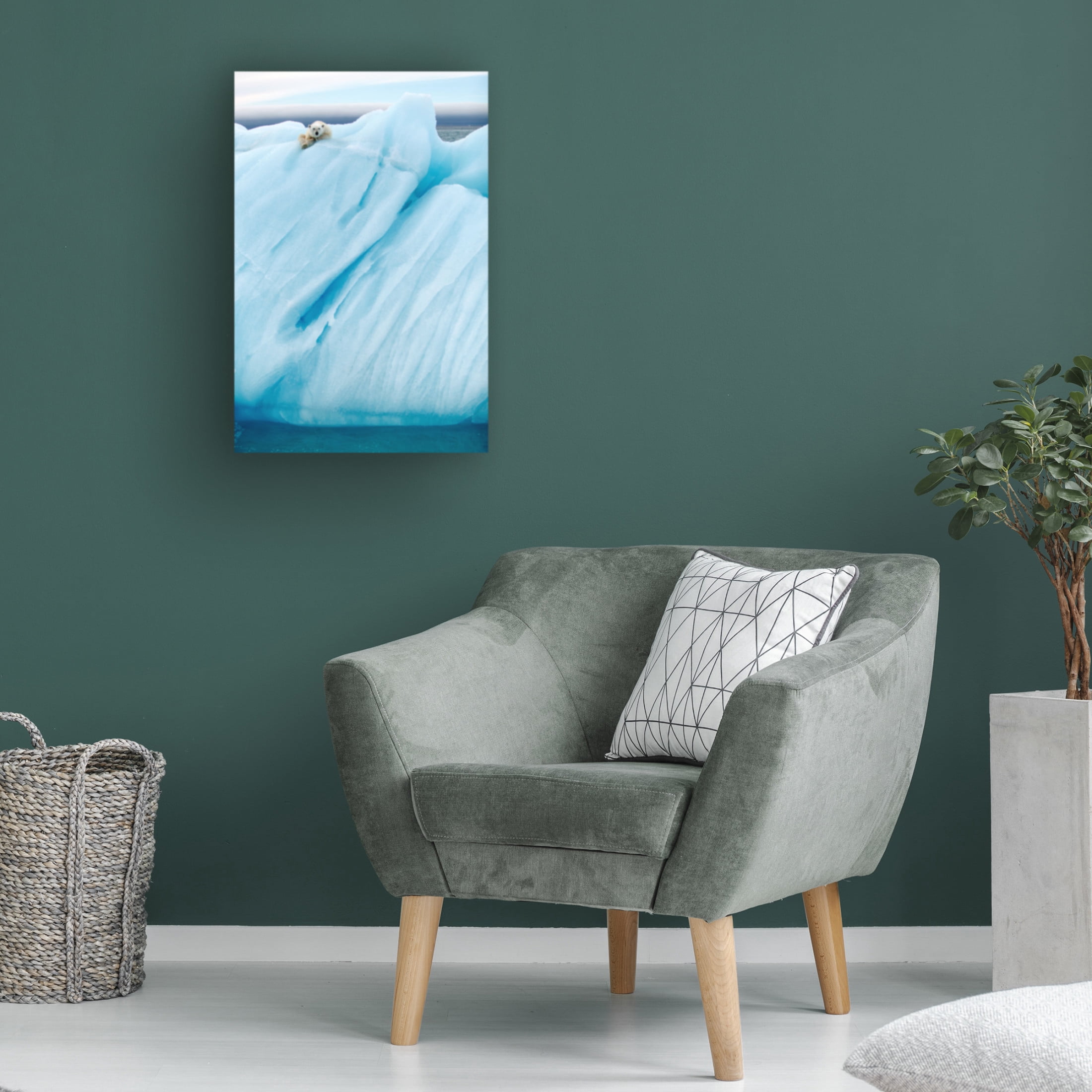 Canvas Wall Art - Dionisis Gemos Gil Raga 'Observing' Wall Art for Living Room, Bedroom, or Office Décor by Trademark Fine Art - 12 x 19 Inches
